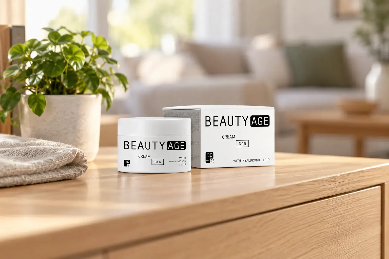 BEAUTY AGE SKIN — el envase en el día a día