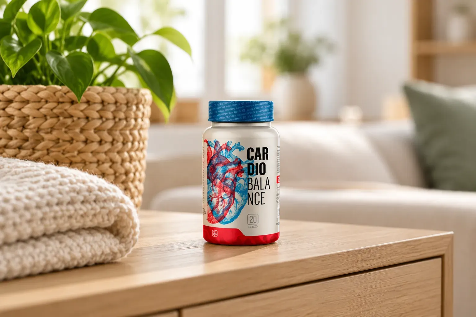 CardioBalance — el envase en el día a día