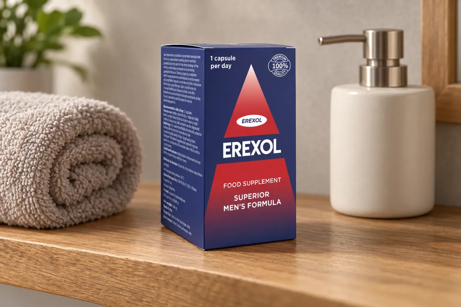 Erexol — el envase en el día a día