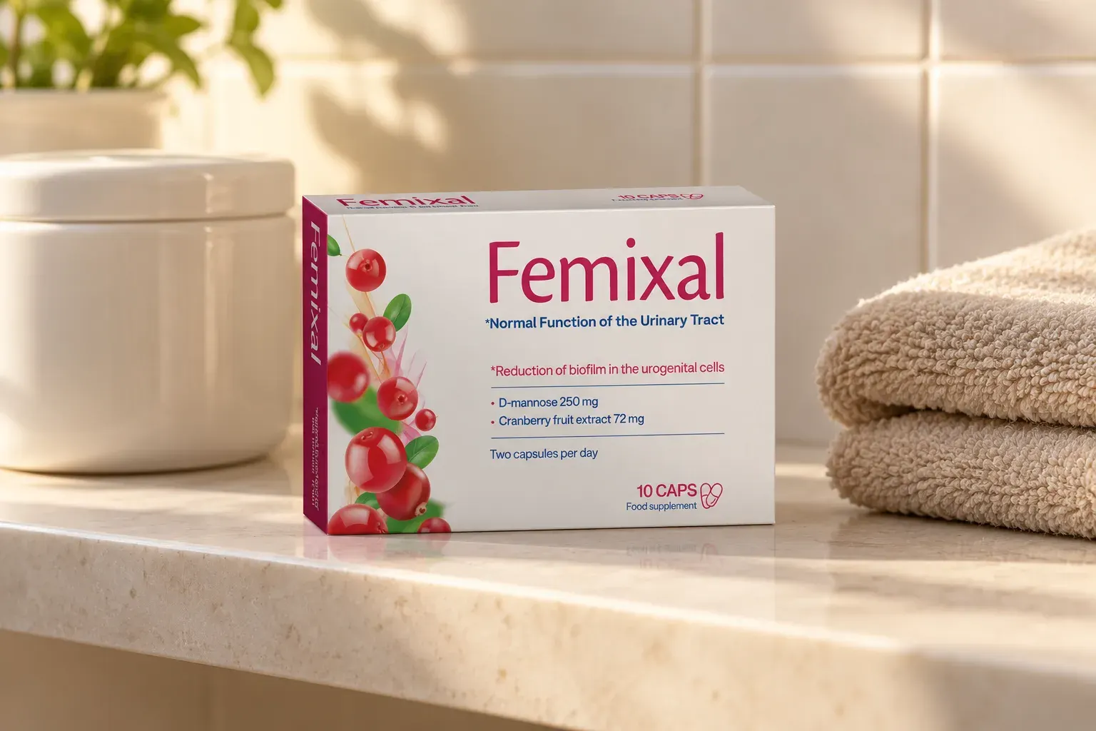 Femixal — el envase en el día a día