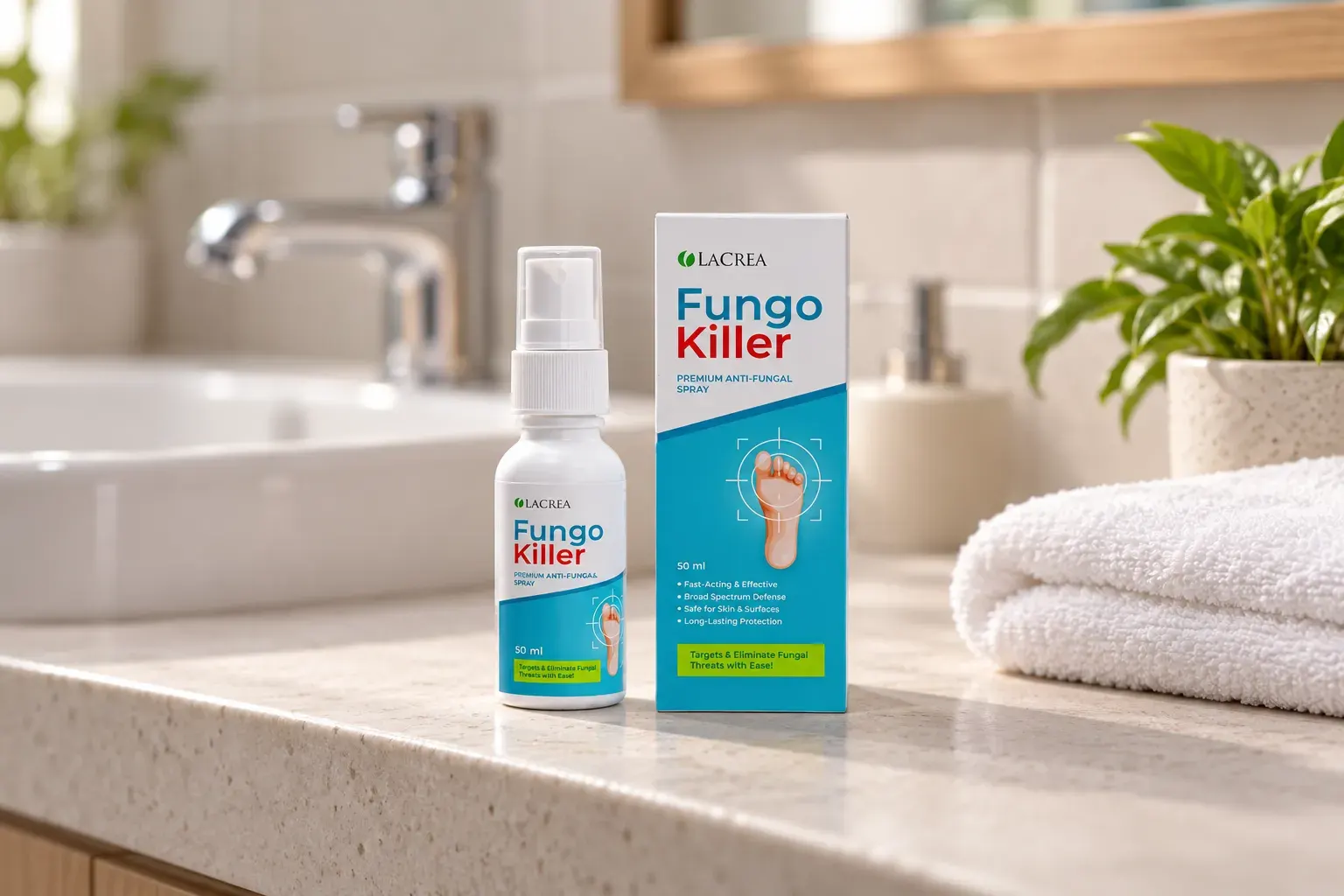 Fungokiller — el envase en el día a día
