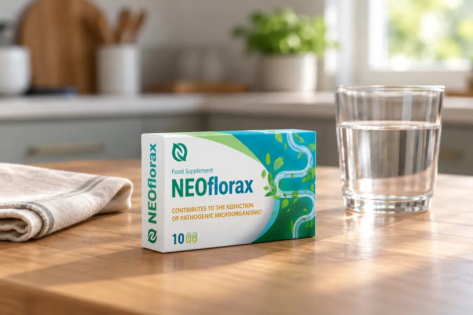 Neoflorax — el envase en el día a día